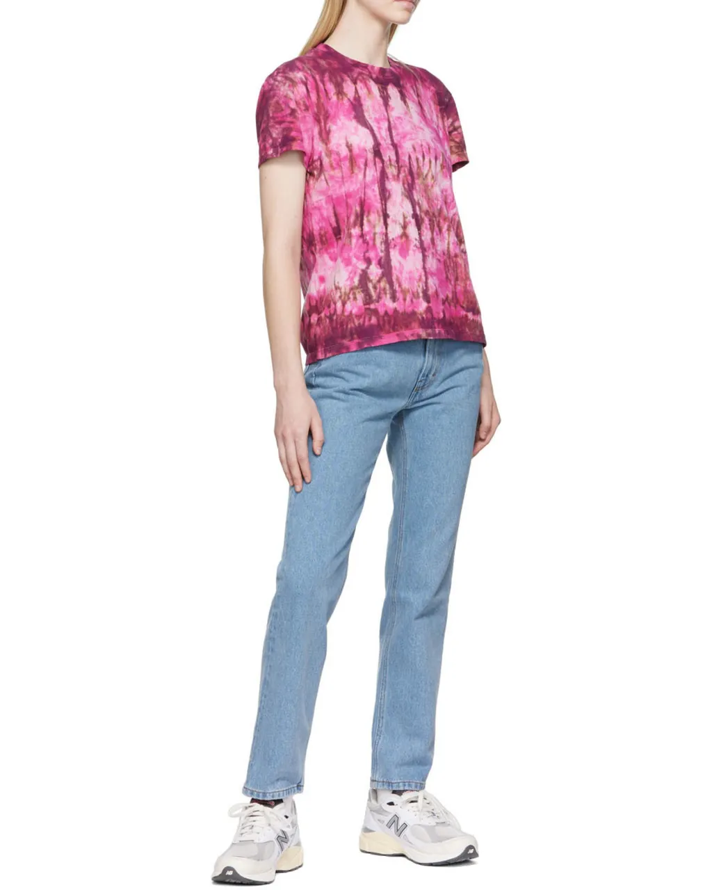 Tie-Dyed Crewneck T-Shirt