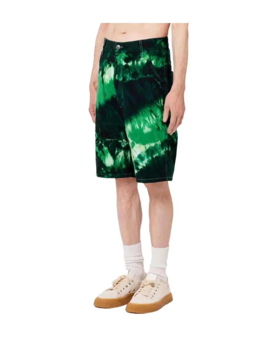 Tie-Dyed Bermuda Shorts