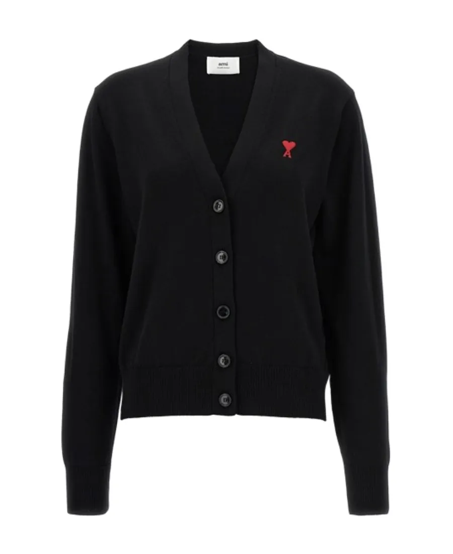 Long-Sleeved Knitted Cardigan