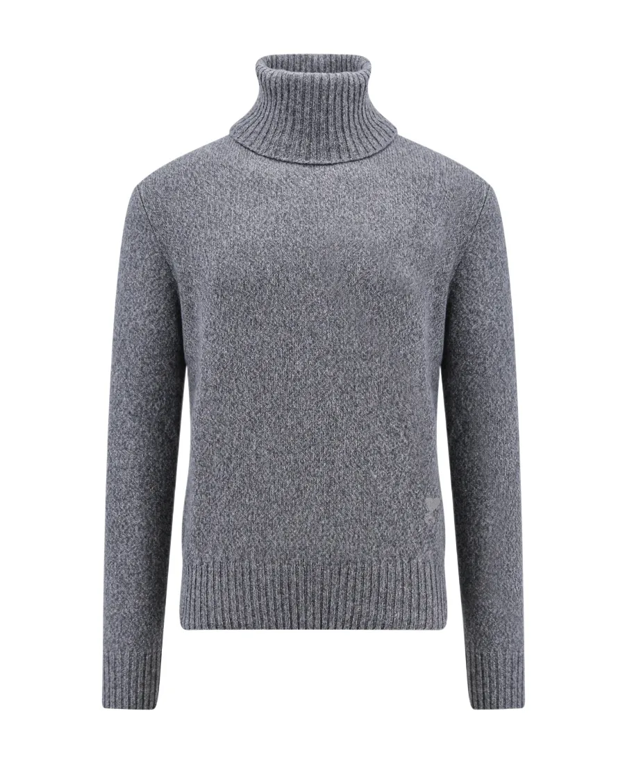 Ami De Coeur Roll Neck Knitted Jumper