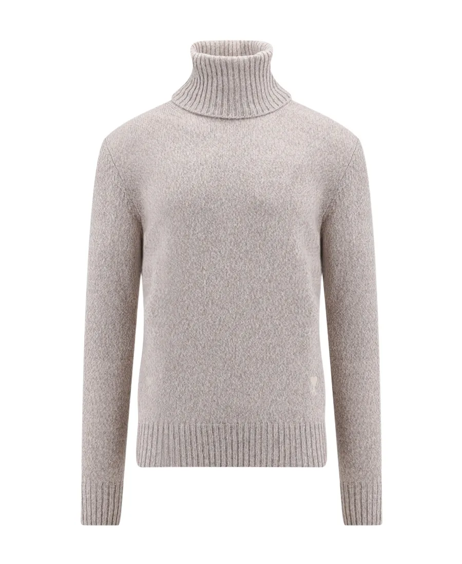 Ami De Coeur Roll Neck Knitted Jumper