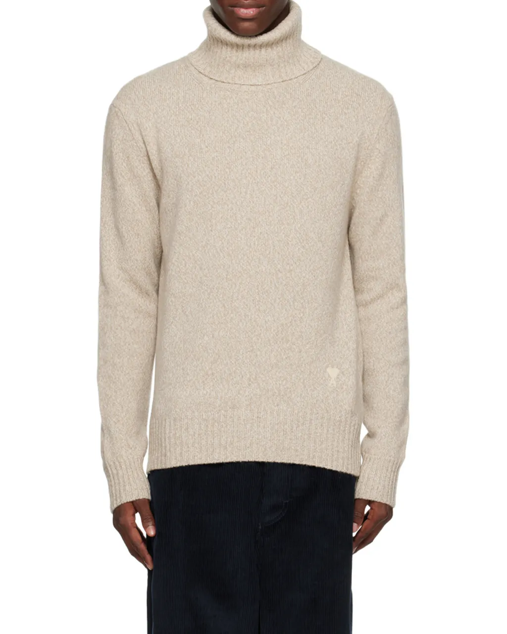 Ami De Coeur Roll Neck Knitted Jumper