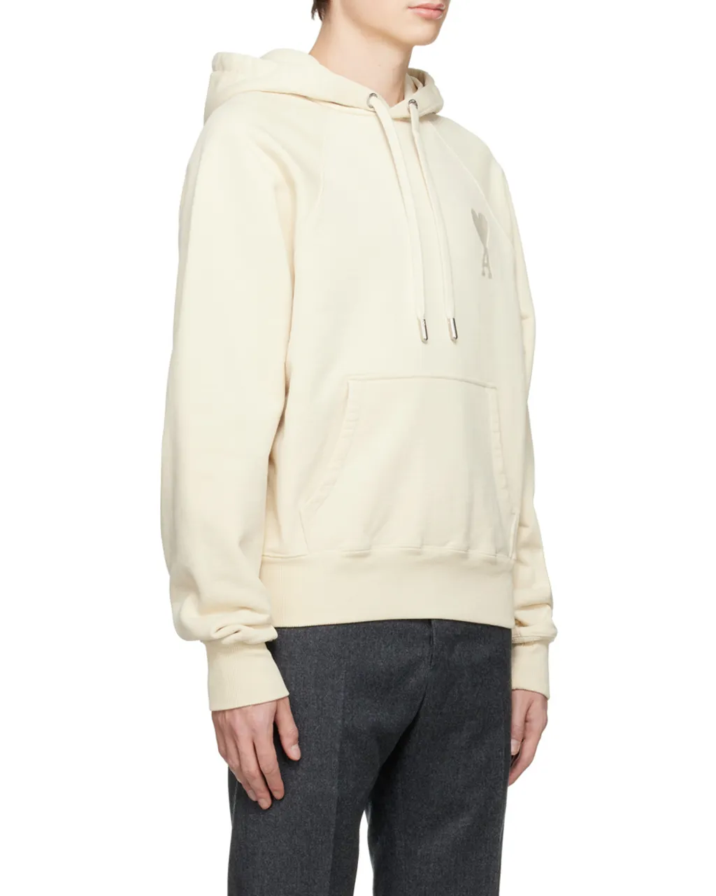 Ami De Coeur-Embroidered Organic-Cotton Hoodie