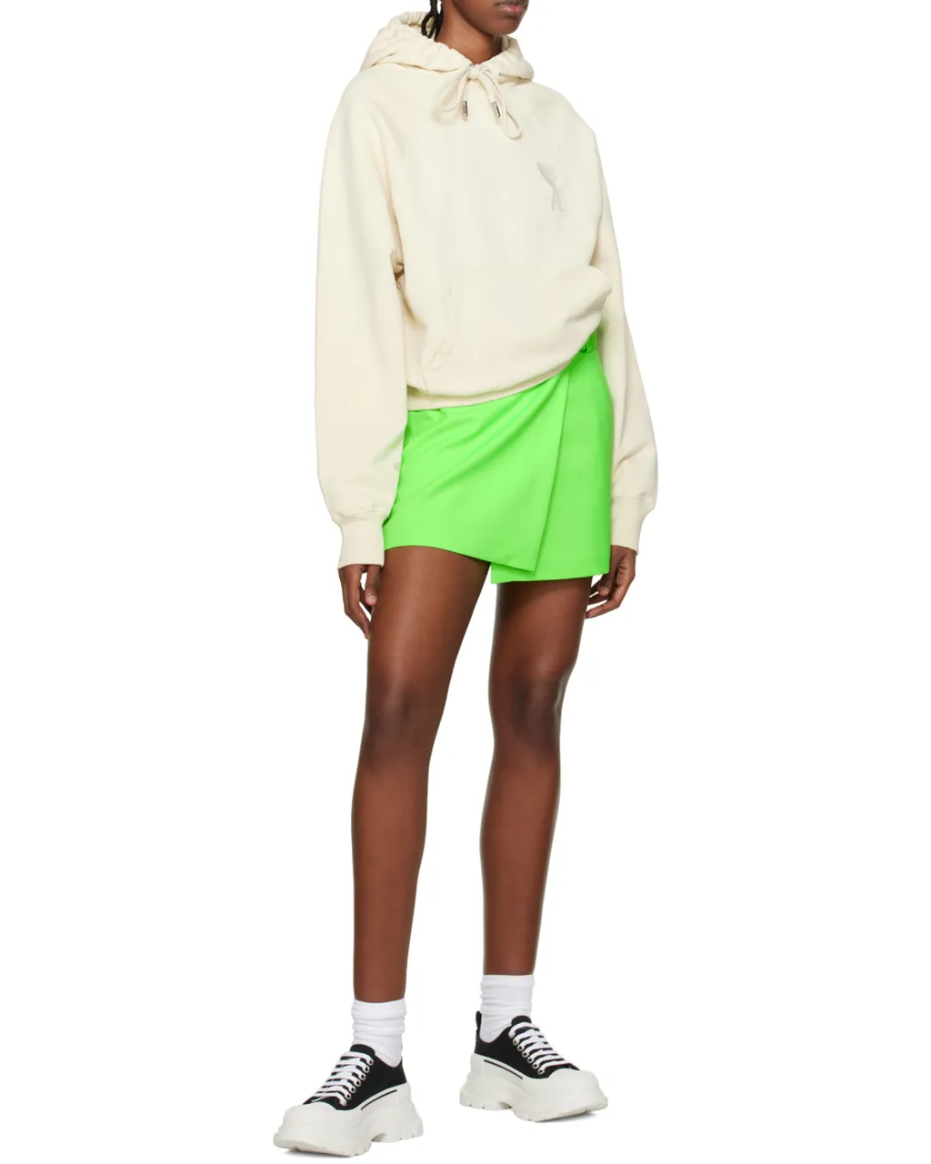 Ami De Coeur-Embroidered Organic-Cotton Hoodie