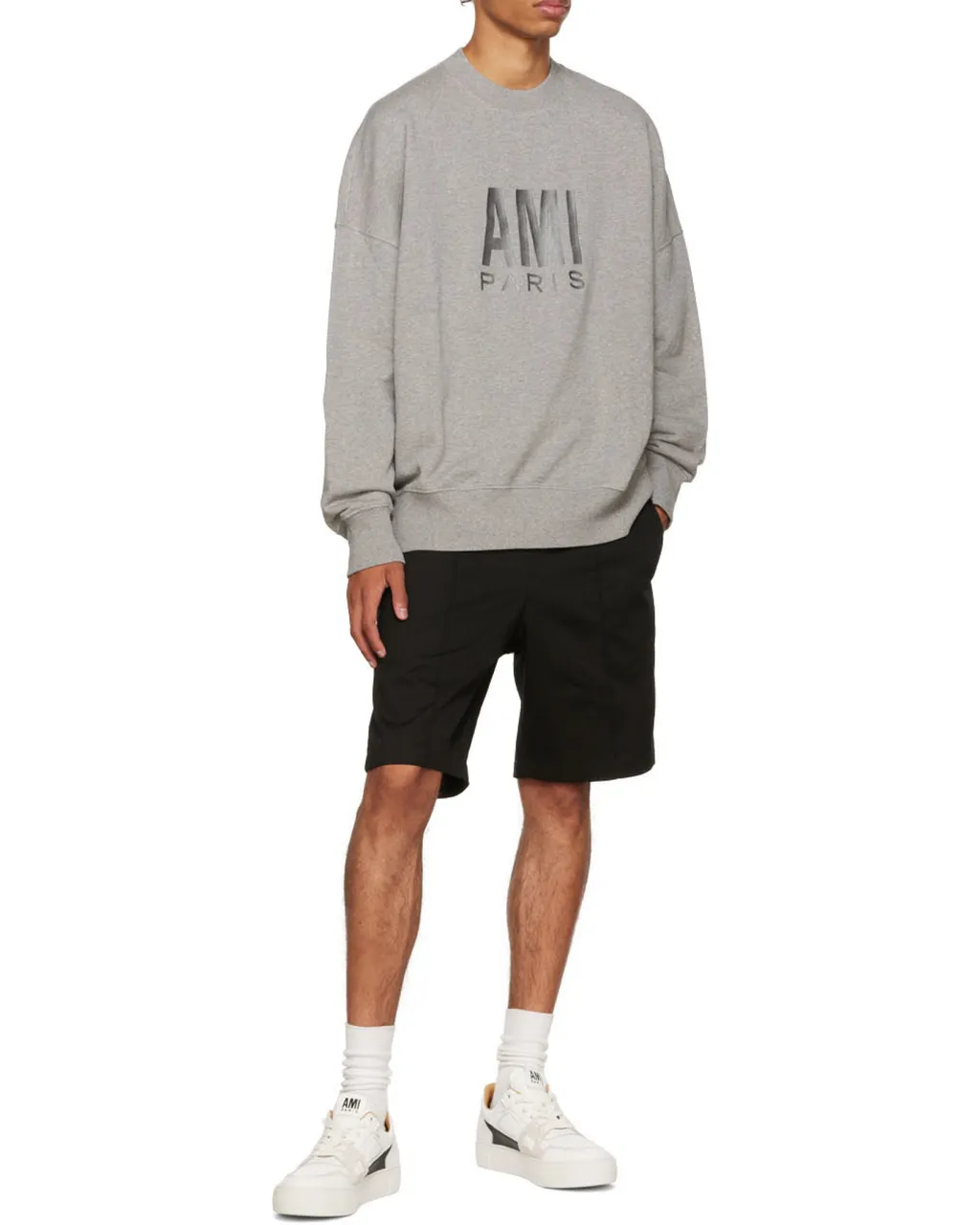 Logo Embroidered Oversize Sweatshirt