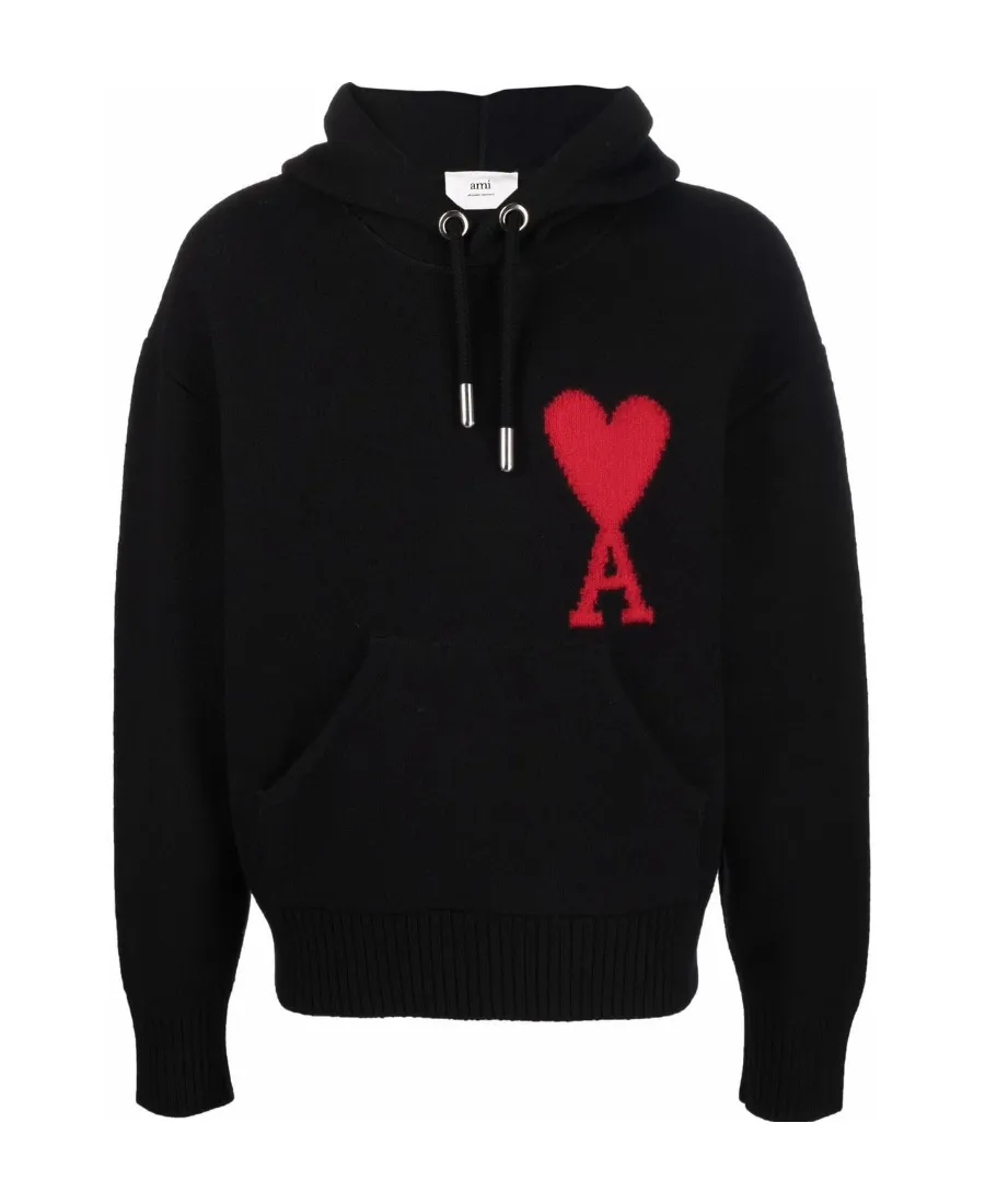 Ami De Coeur Virgin Wool Hoodie