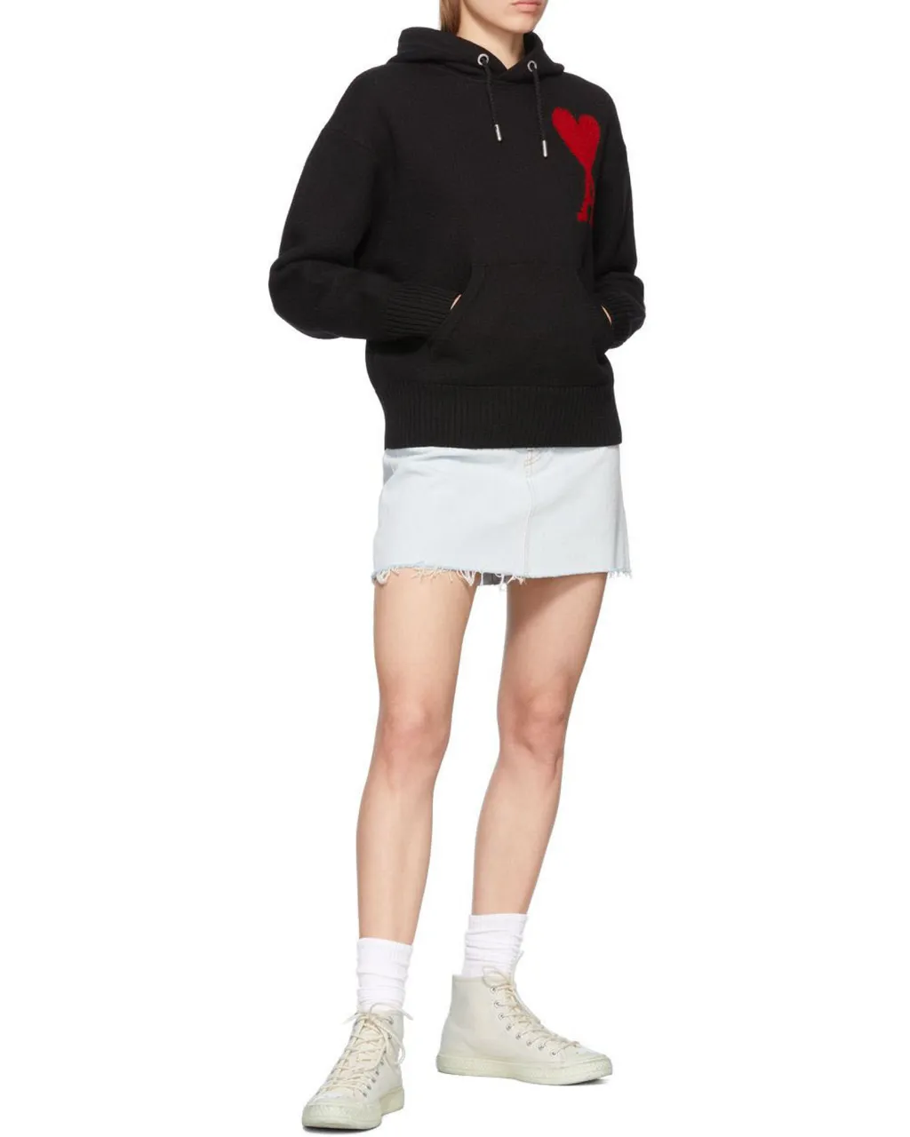 Ami De Coeur Virgin Wool Hoodie