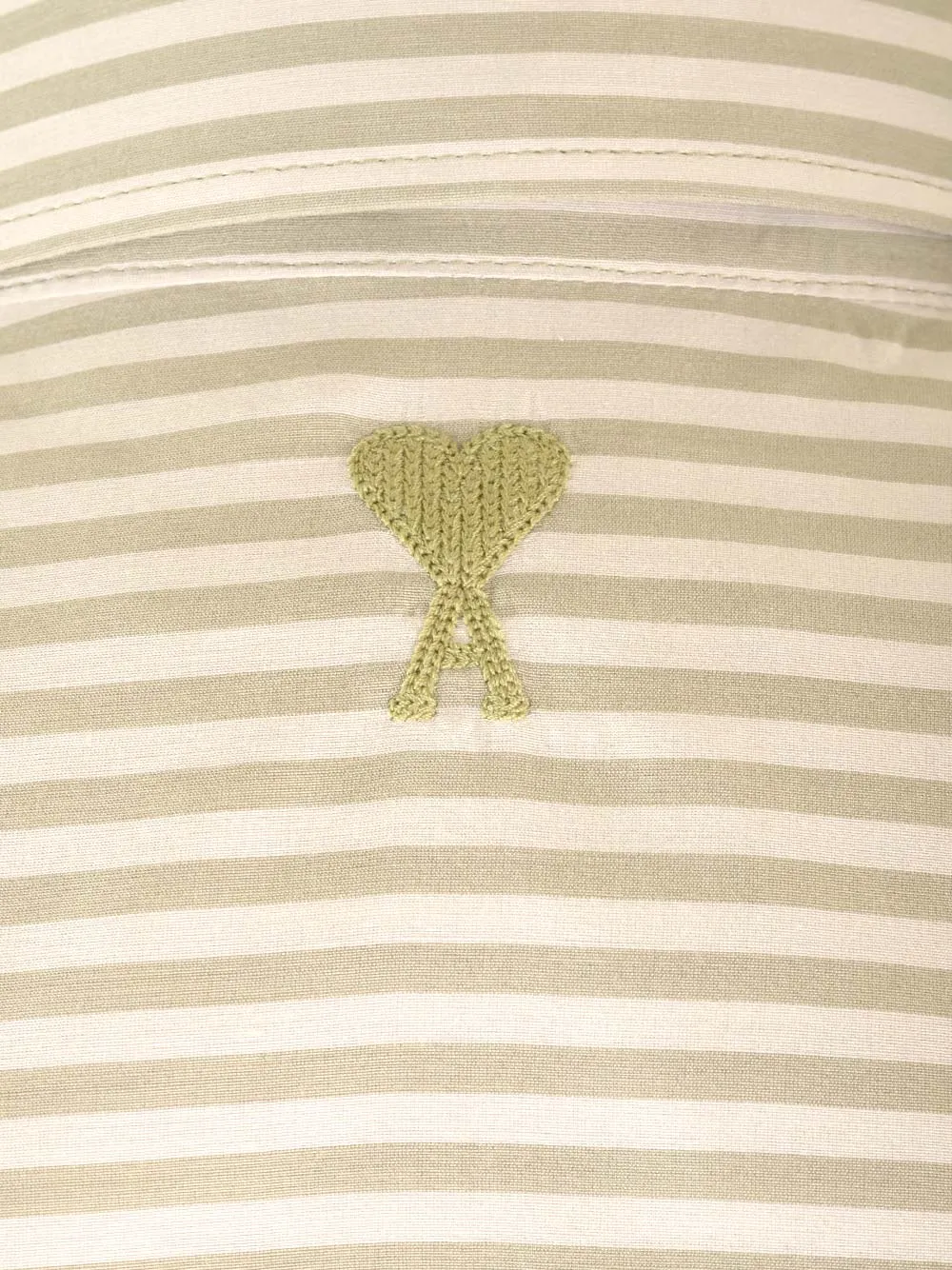 Ami De Coeur Striped Button-Up Shirt