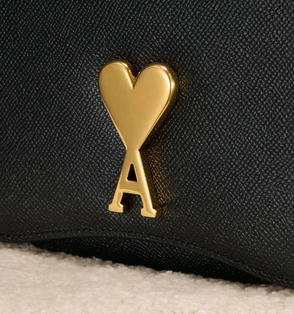 Logo Plaque Foldover Top Shoulder Bag