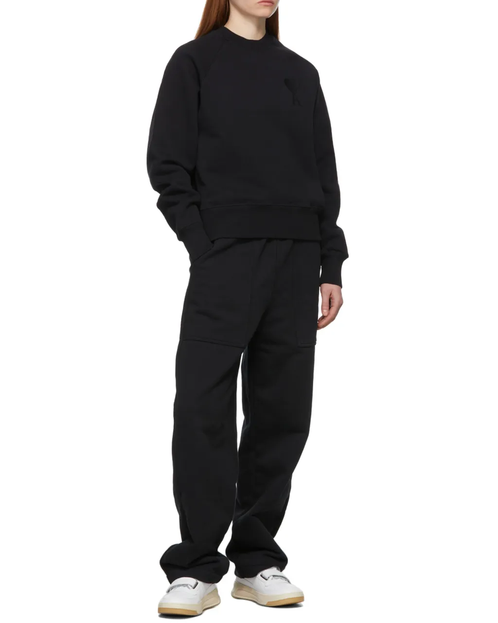 Logo Embroidered Crewneck Sweatshirt