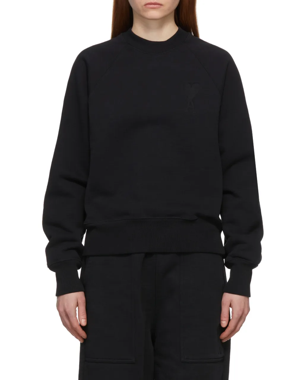 Logo Embroidered Crewneck Sweatshirt