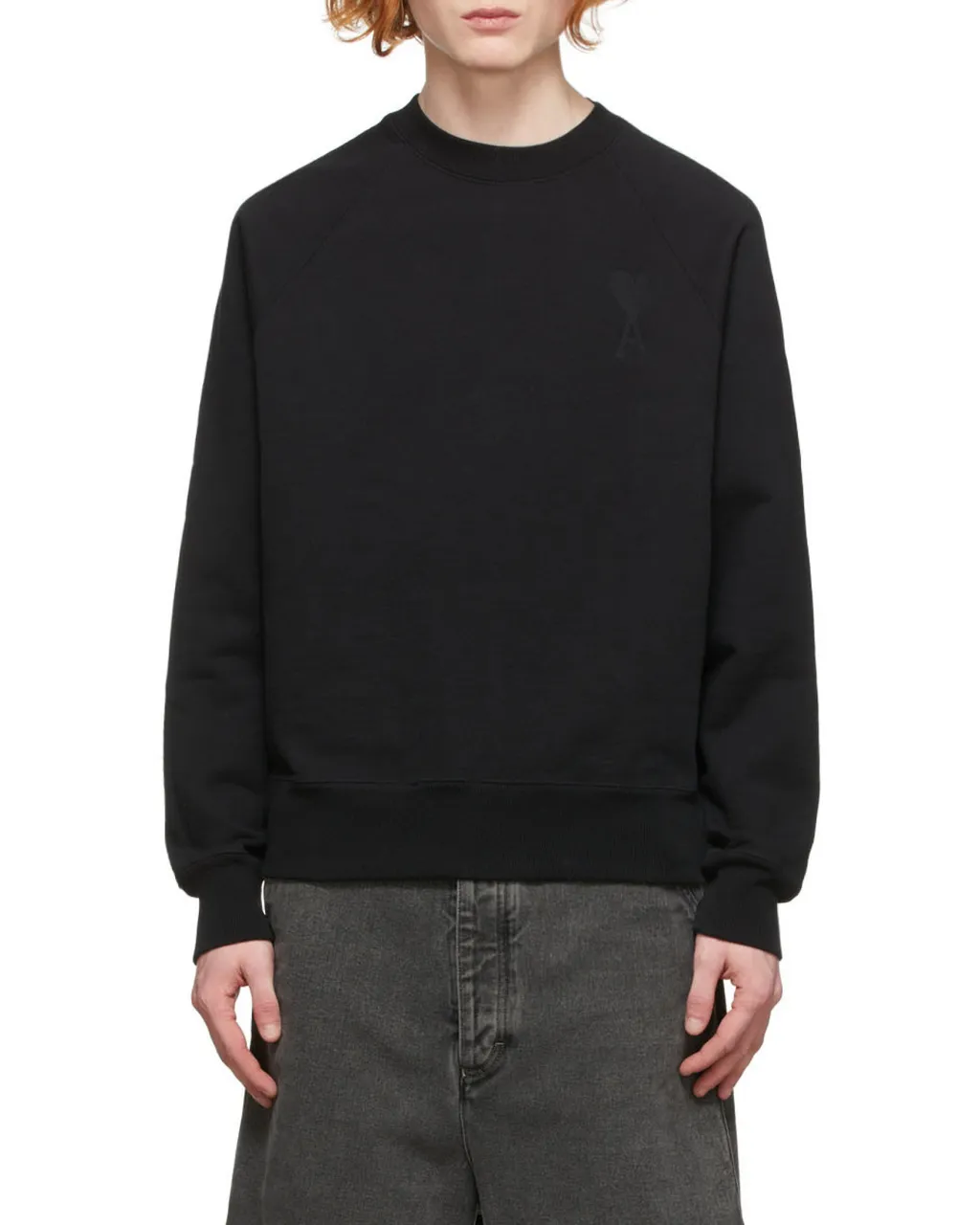 Logo Embroidered Crewneck Sweatshirt