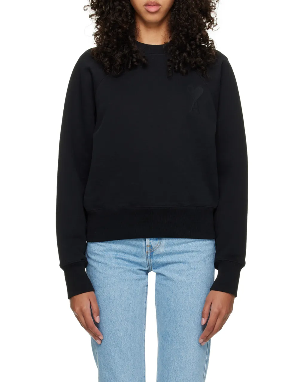 Logo Embroidered Crewneck Sweatshirt