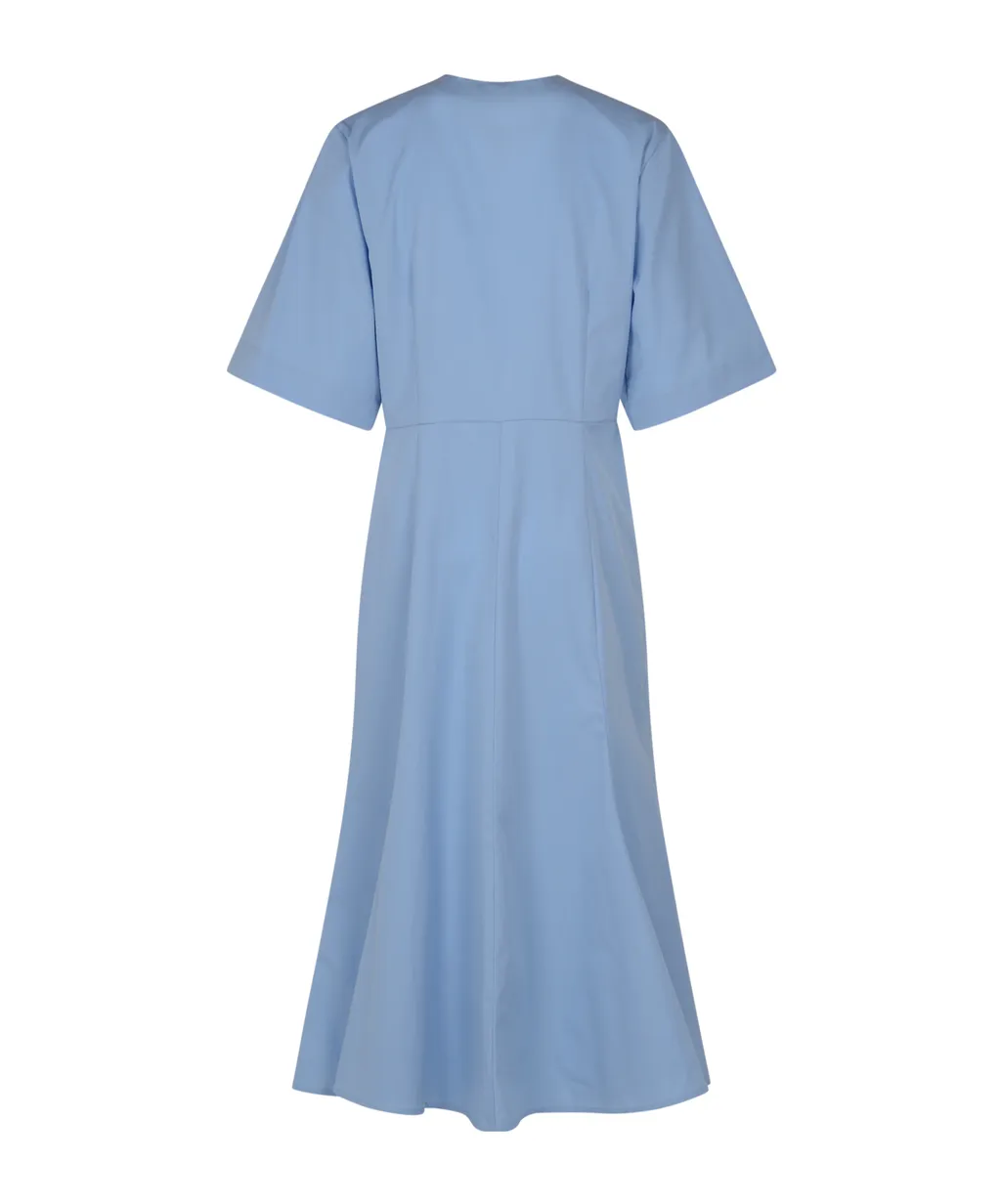 Flared Hem Shirt Dress