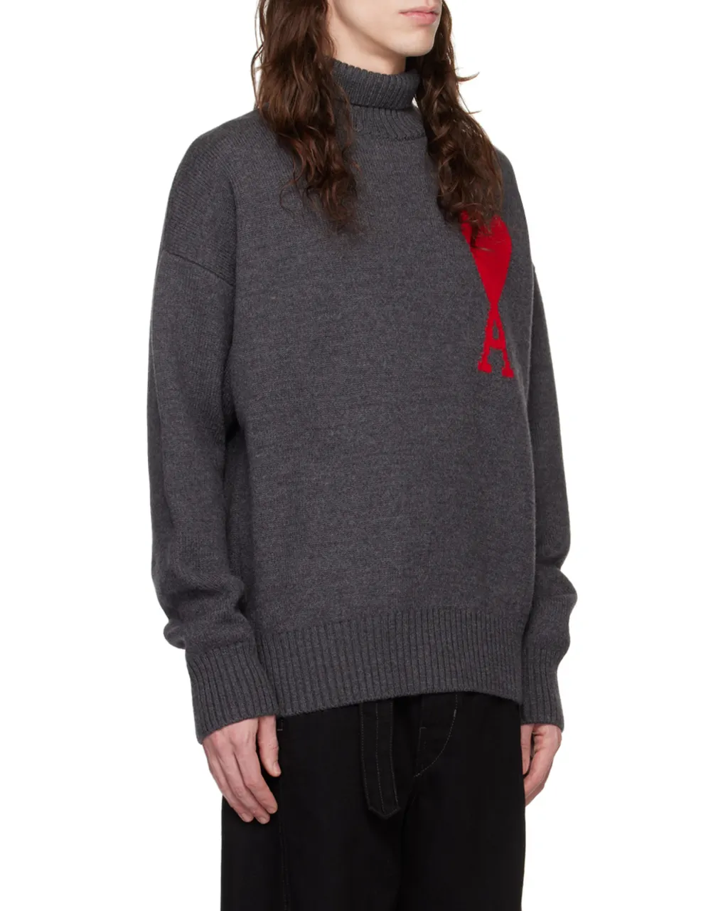 Ami De Coeur Roll Neck Knitted Jumper