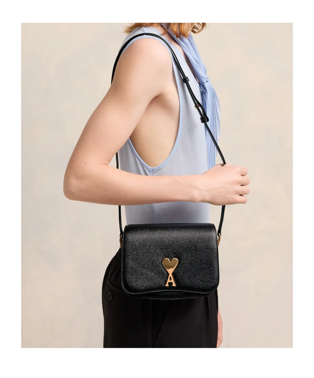 Ami De Coeur Logo Plaque Shoulder Bag