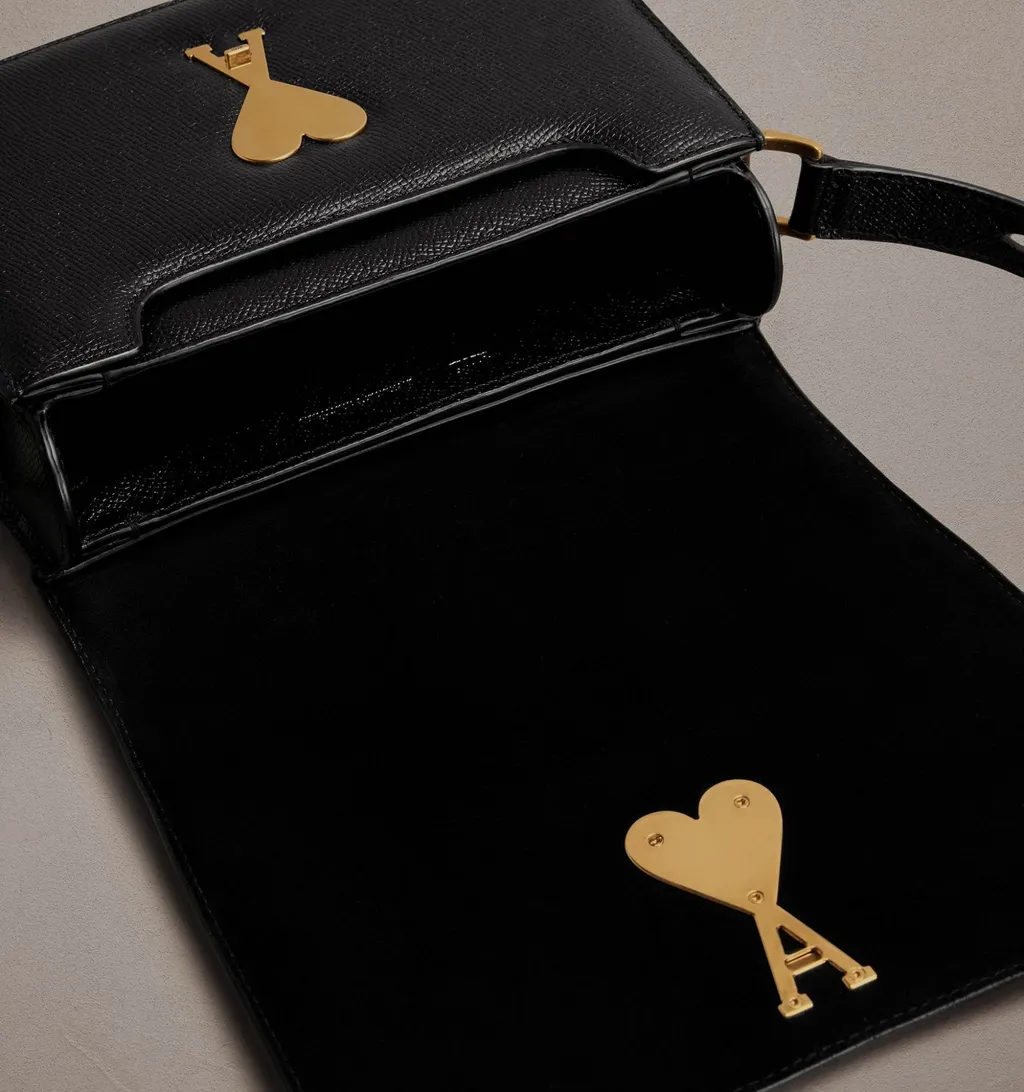 Ami De Coeur Logo Plaque Shoulder Bag