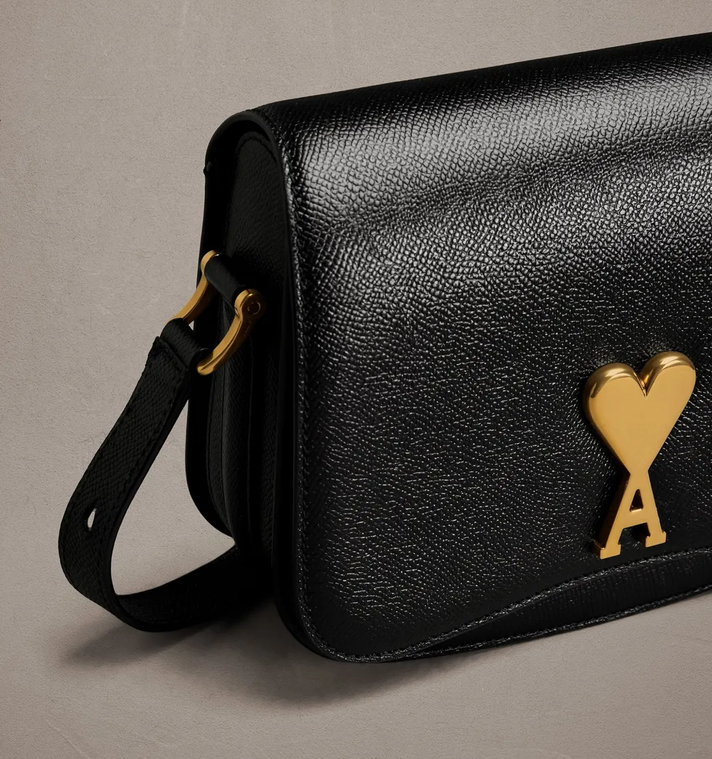 Ami De Coeur Logo Plaque Shoulder Bag