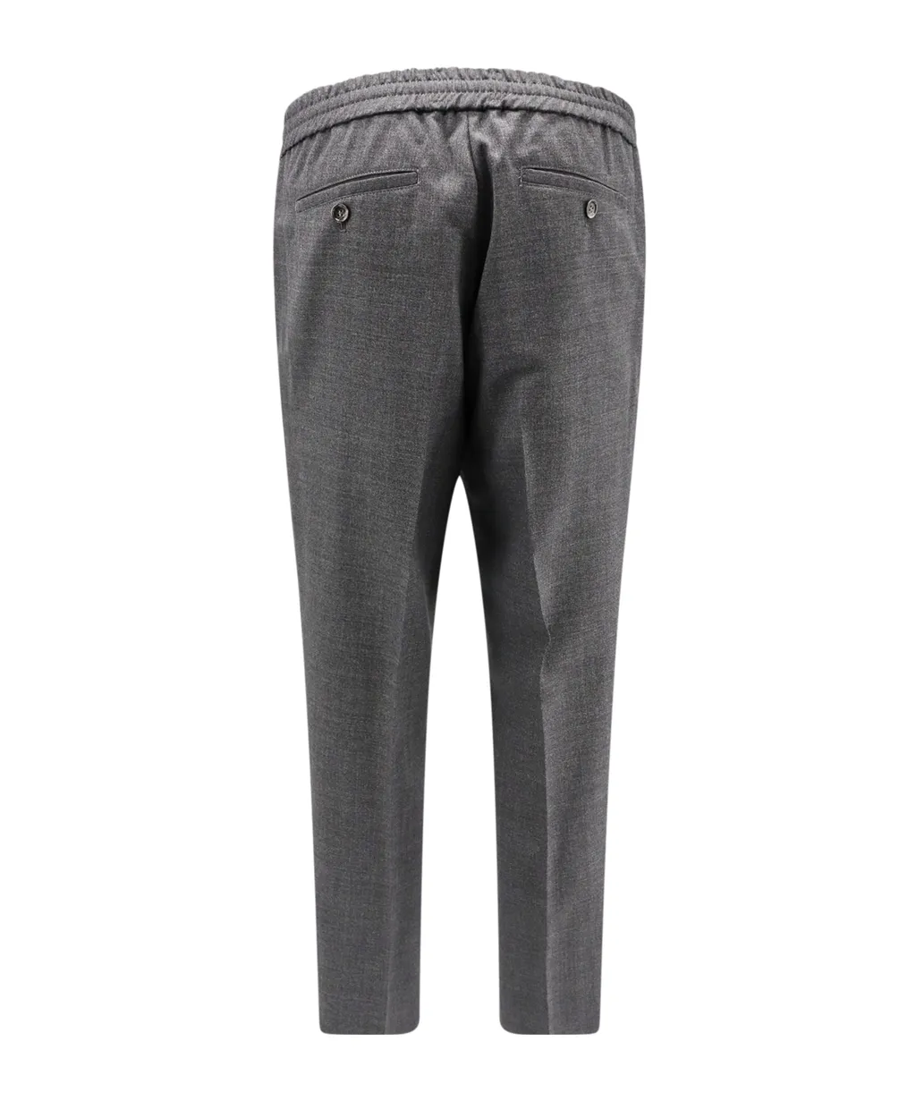 Mid Rise Tailored Cut Trousers
