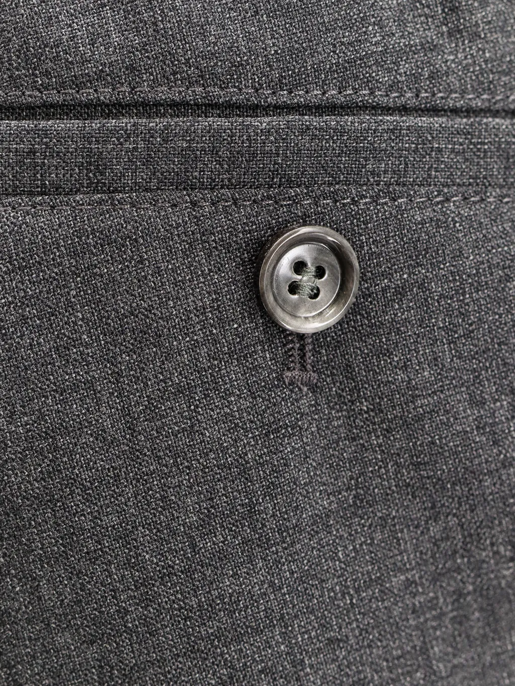 Mid Rise Tailored Cut Trousers