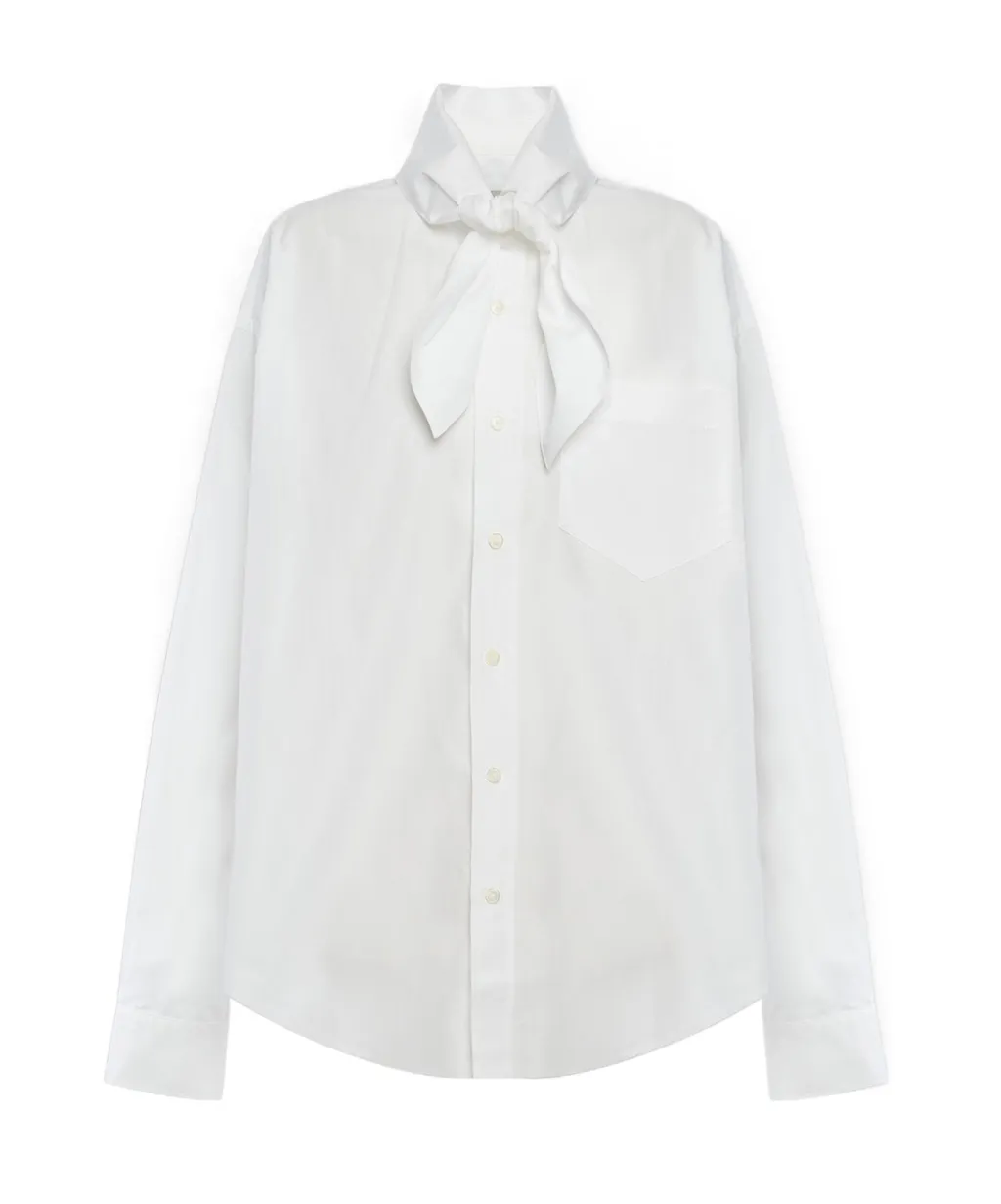 Long-Sleeved Button-Up Shirt