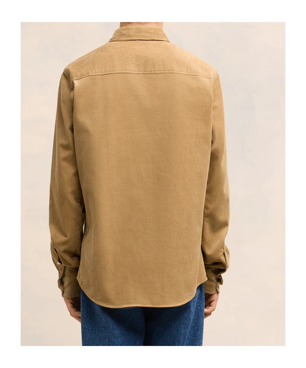Long-Sleeved Buttoned Shirt