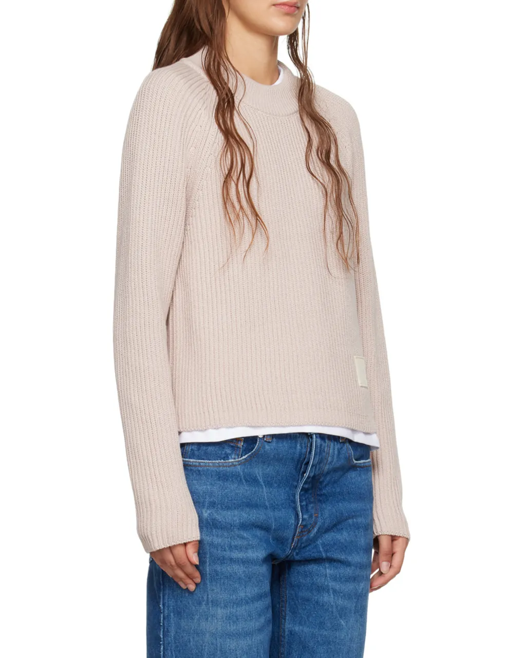 Logo Patch Crewneck Jumper