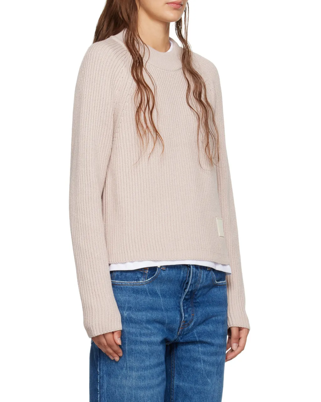 Logo Patch Crewneck Jumper