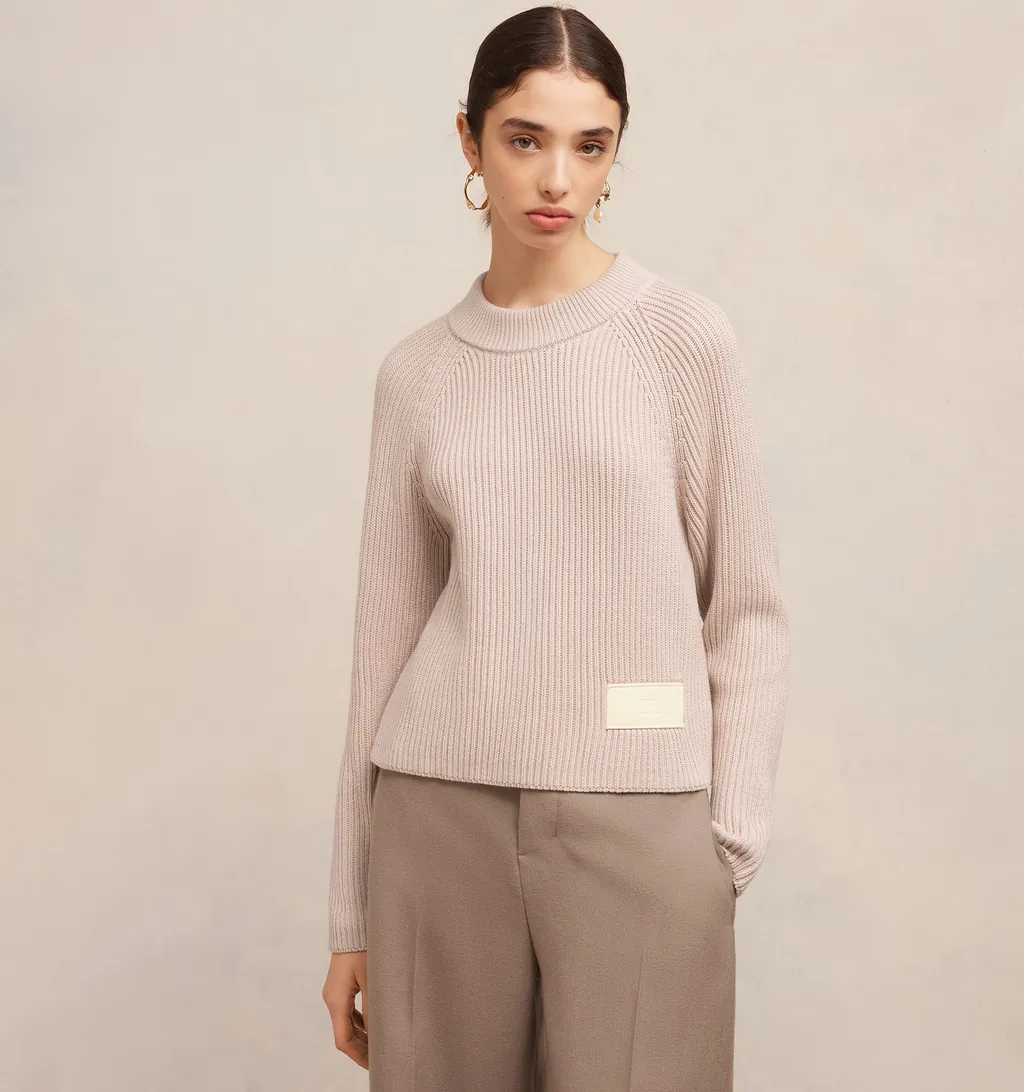 Logo Patch Crewneck Jumper