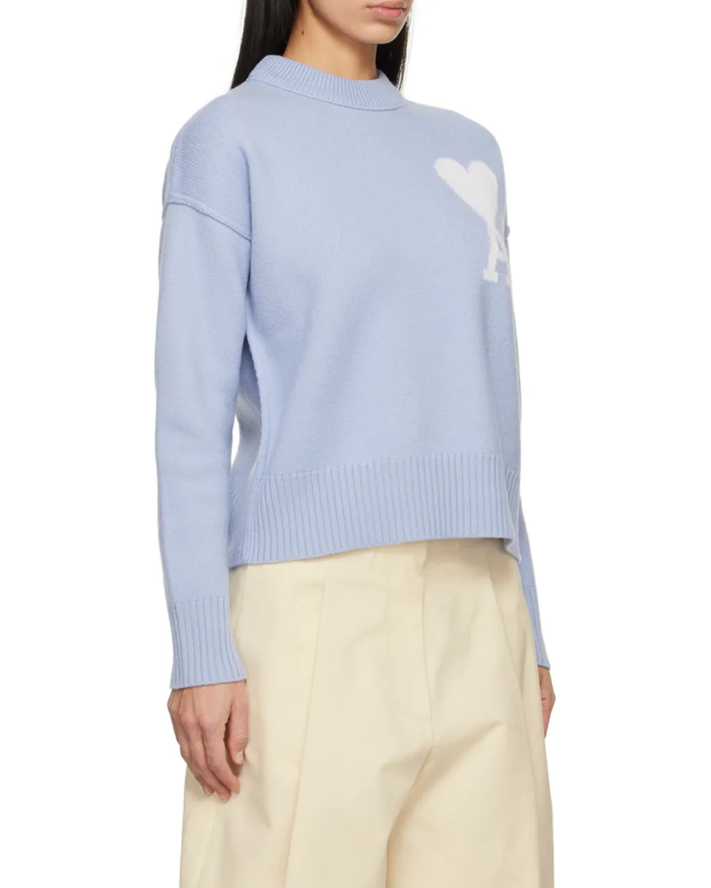 Logo Intarsia Crewneck Jumper