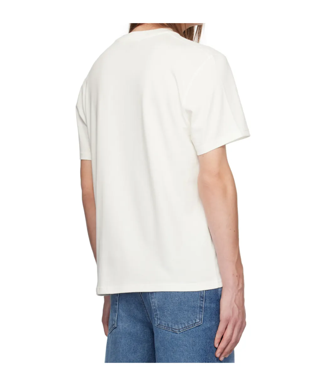 Logo Embossed Crewneck T-Shirt
