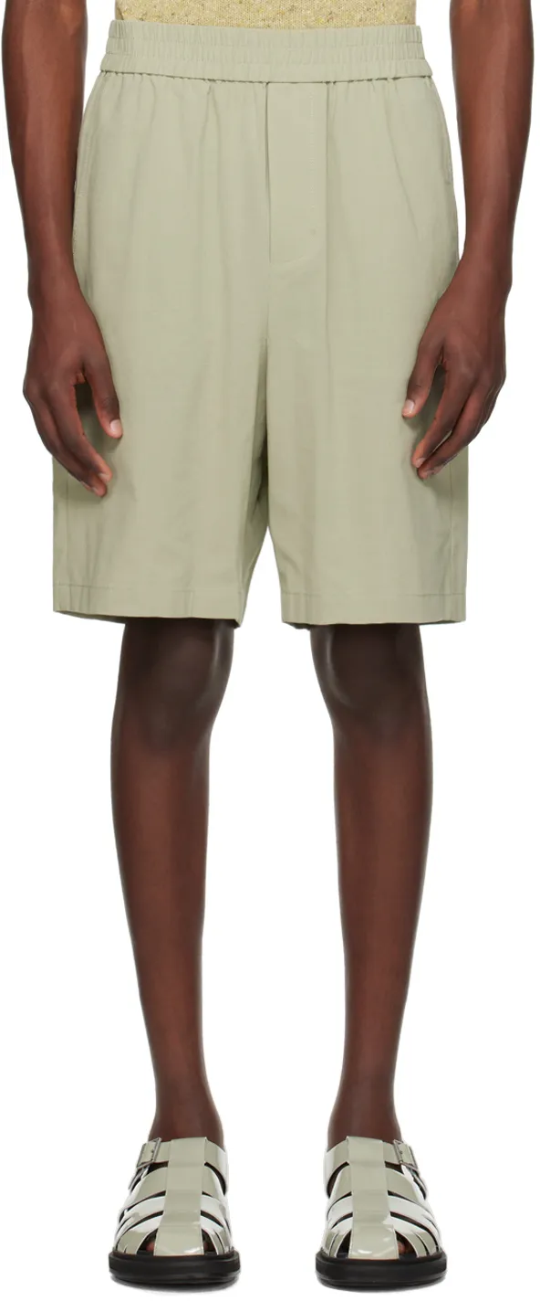 Logo Plaque Bermuda Shorts