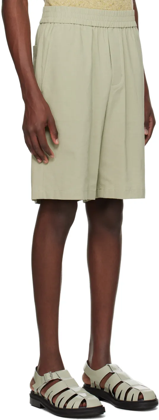 Logo Plaque Bermuda Shorts
