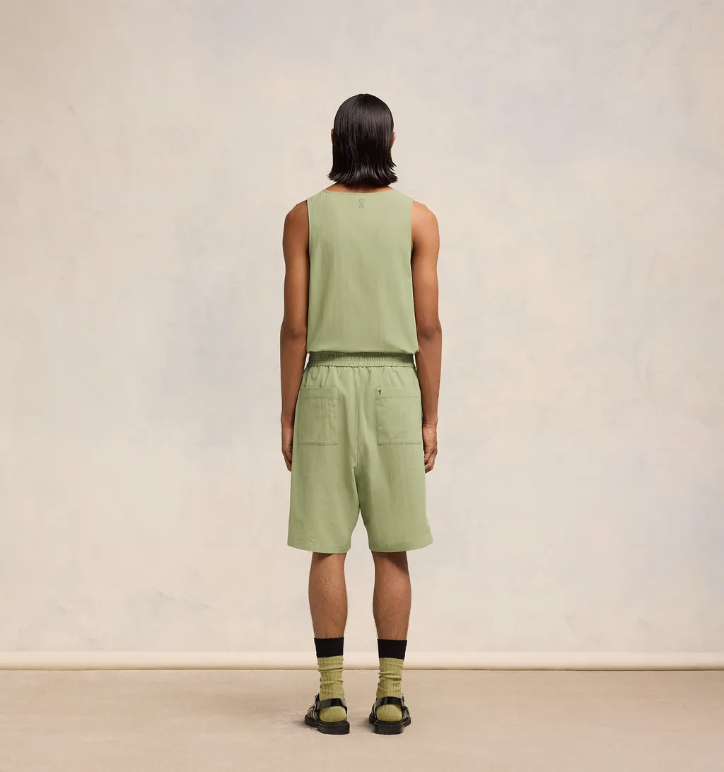 Logo Plaque Bermuda Shorts
