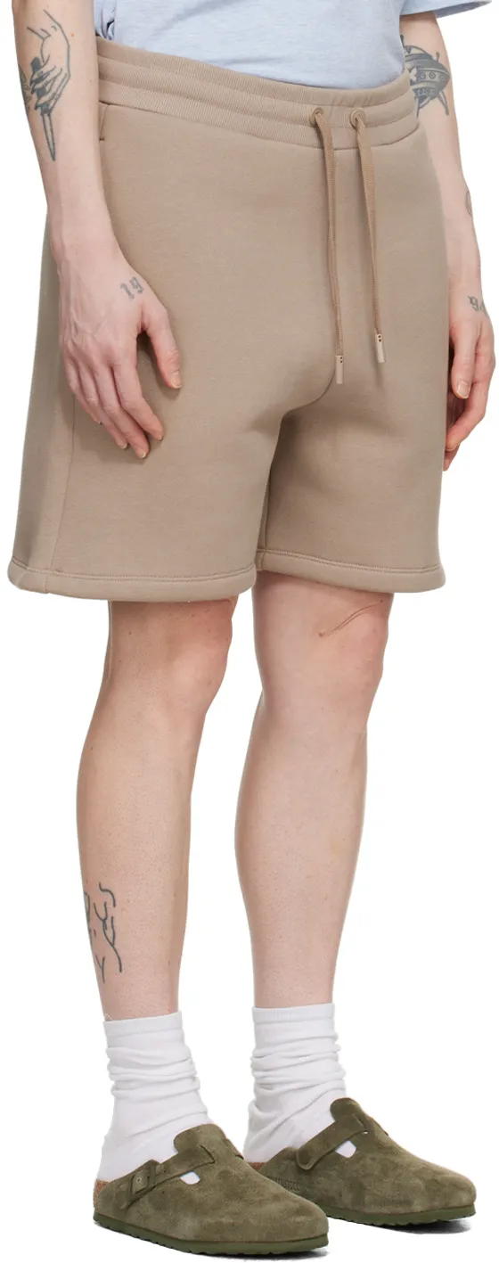 Logo Embossed Drawstring Shorts