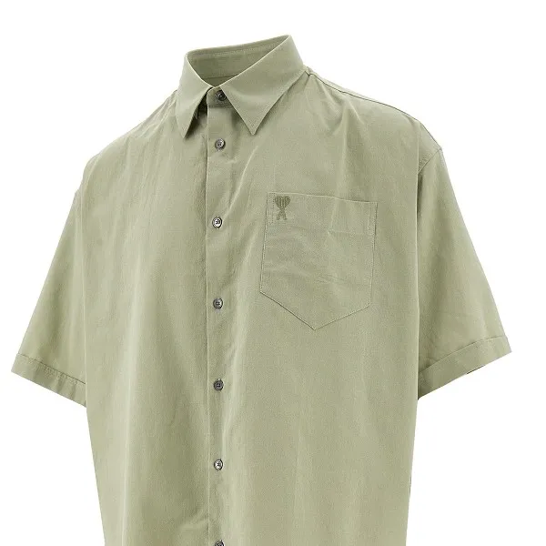 Ami De Coeur Logo Embroidered Short-Sleeved Shirt