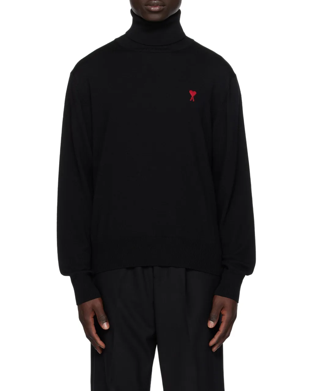 Logo Embroidered Knitted Jumper