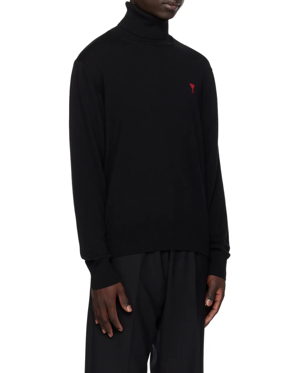 Logo Embroidered Knitted Jumper