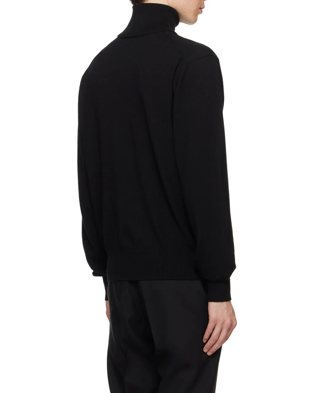 Logo Embroidered Knitted Jumper