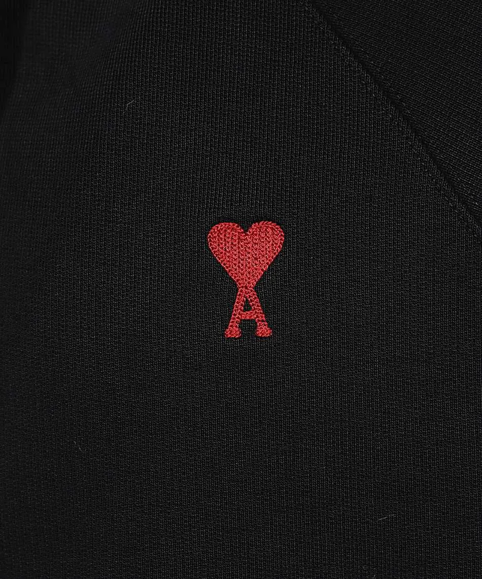 Ami De Coeur Logo Embroidered Zip-Up Hoodie