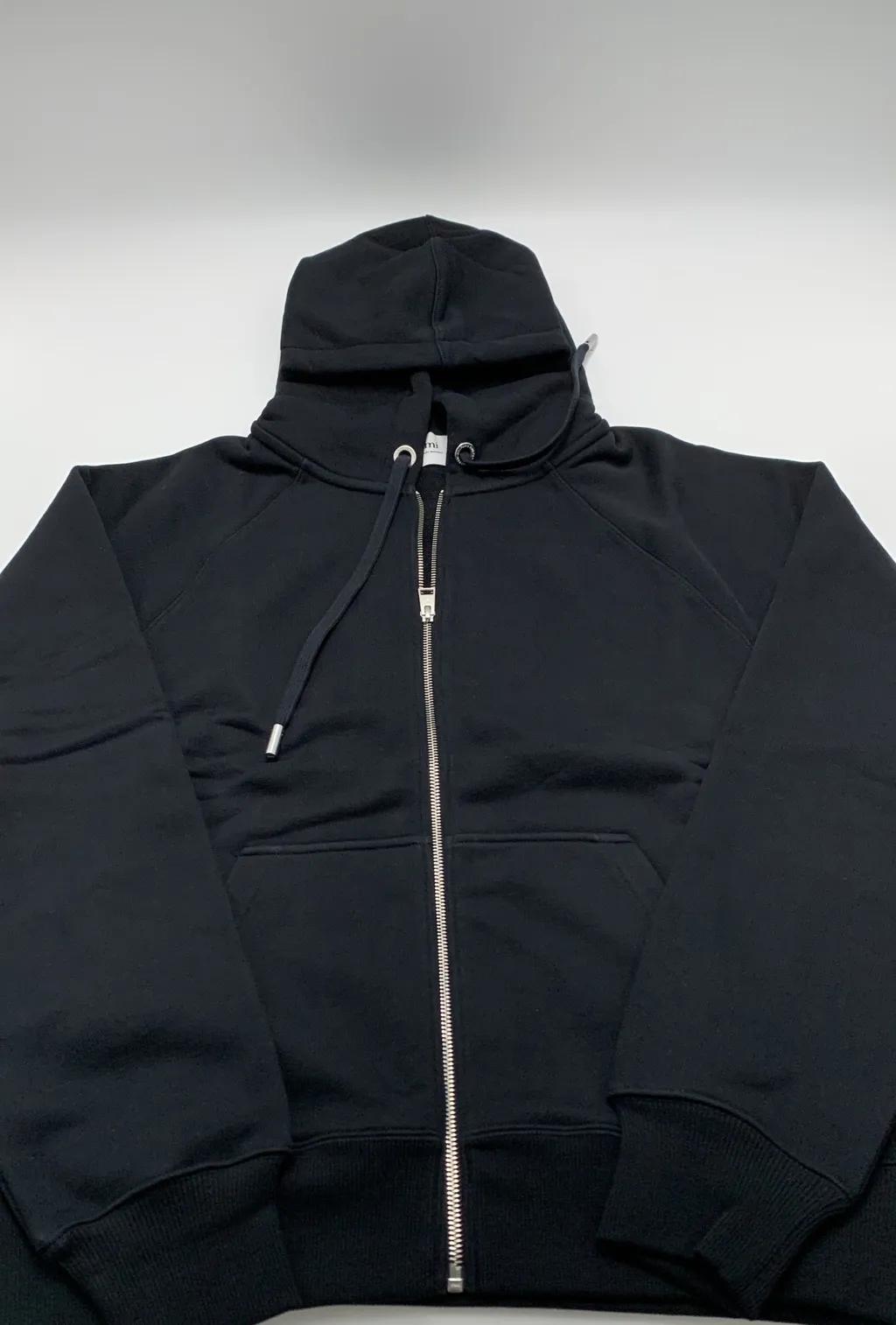 Ami De Coeur Logo Embroidered Zip-Up Hoodie