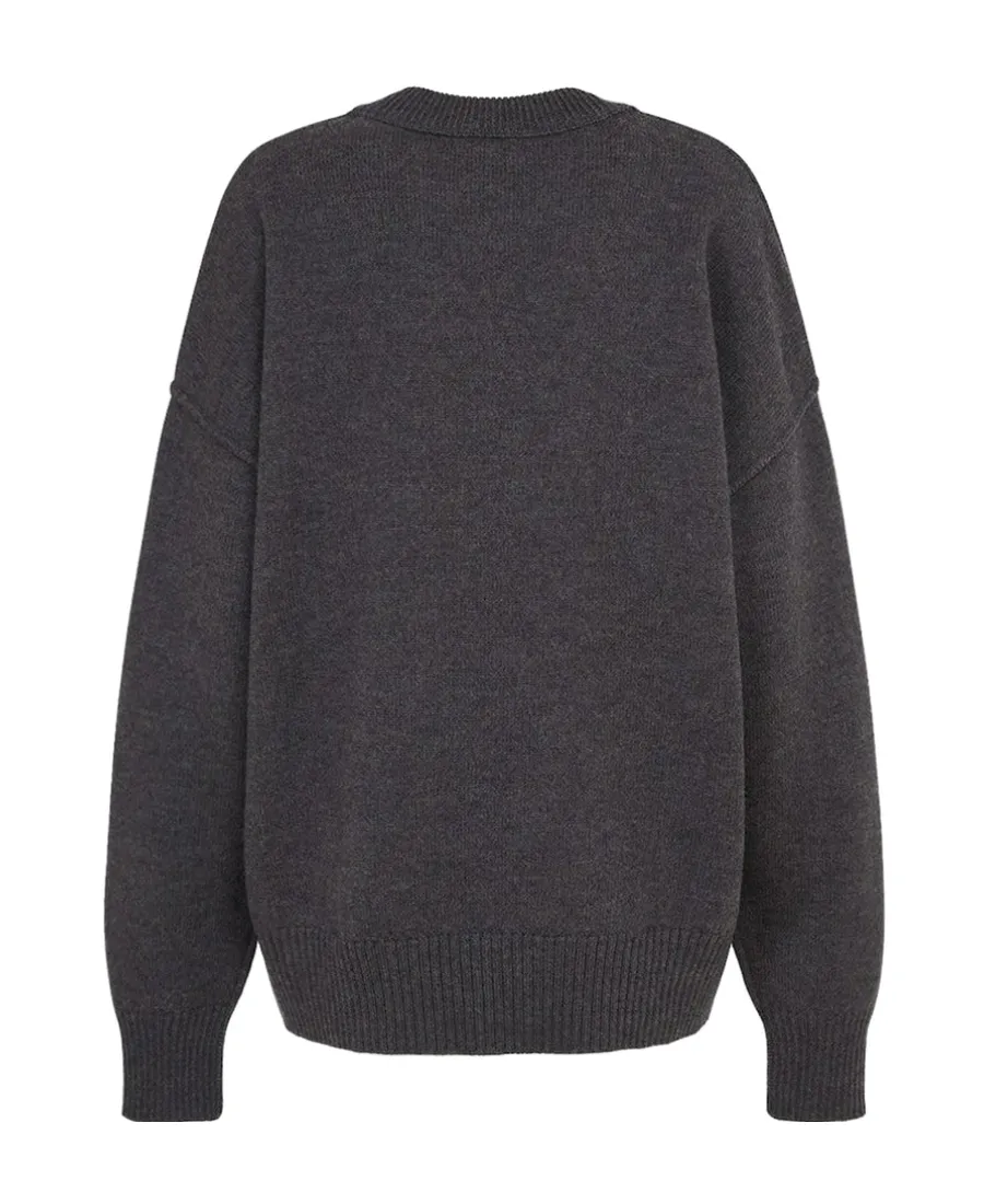 Ami De Coeur Crewneck Long-Sleeved Jumper