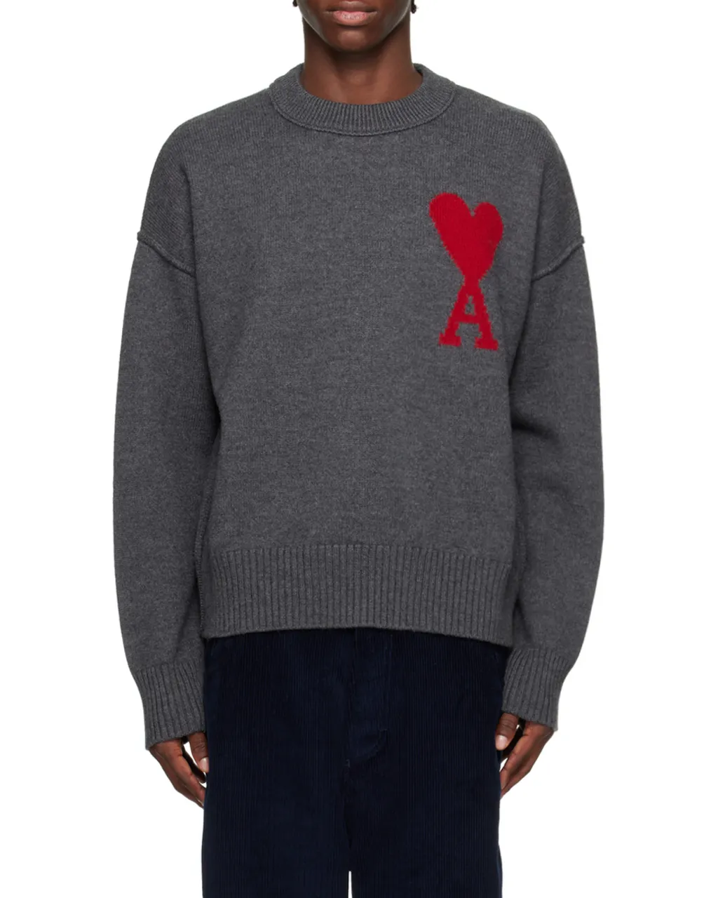 Ami De Coeur Crewneck Long-Sleeved Jumper