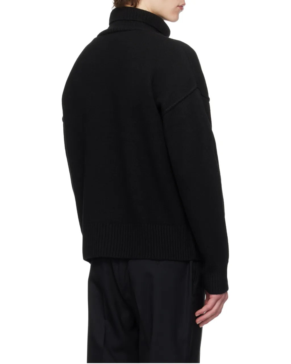 Roll-Neck Knitted Jumper