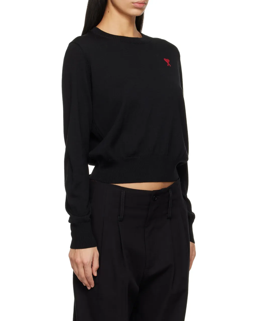 Logo Embroidered Crewneck Jumper