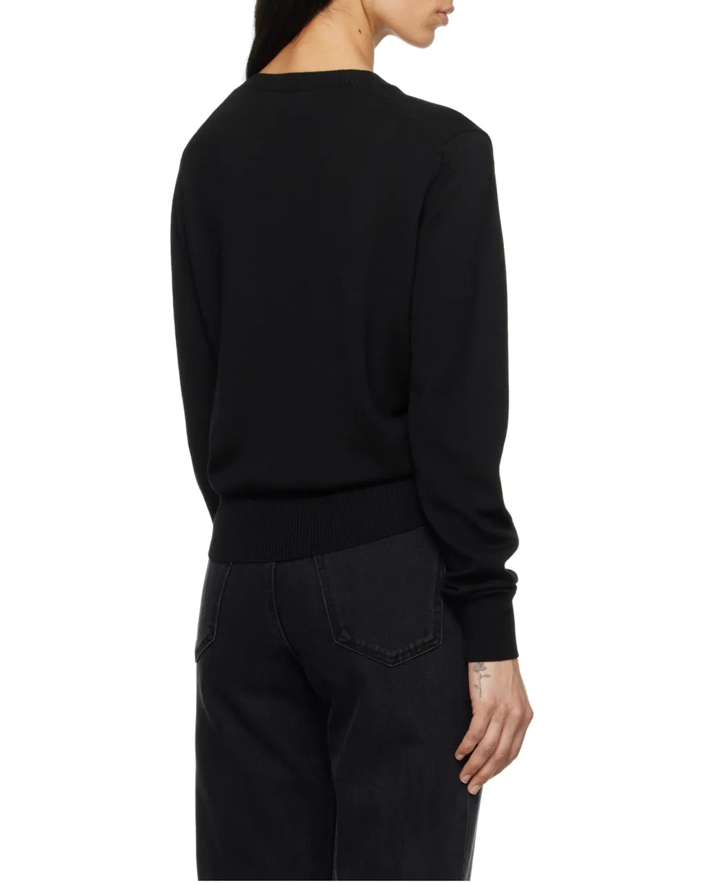 Logo Embroidered Crewneck Jumper