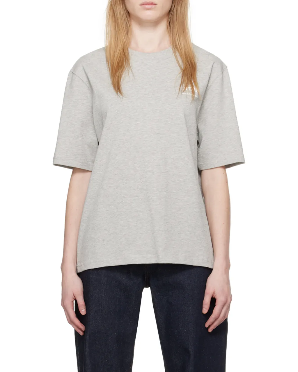 Logo Printed Crewneck T-Shirt