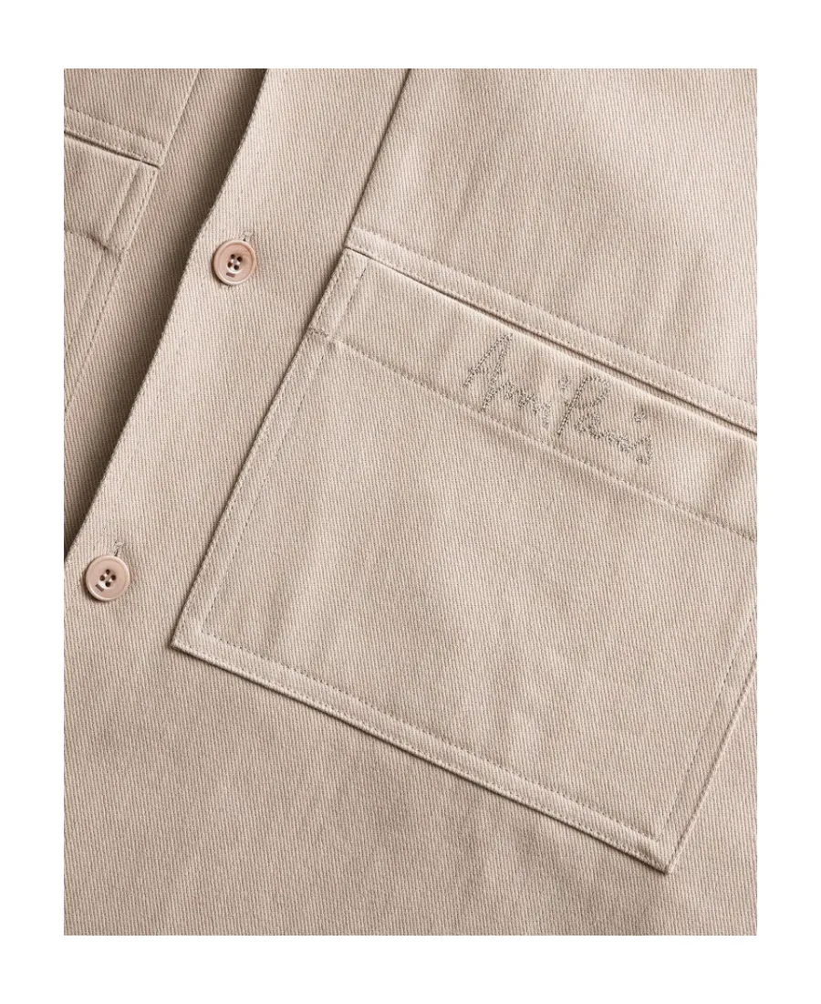 Logo Embroidered Buttoned Shirt