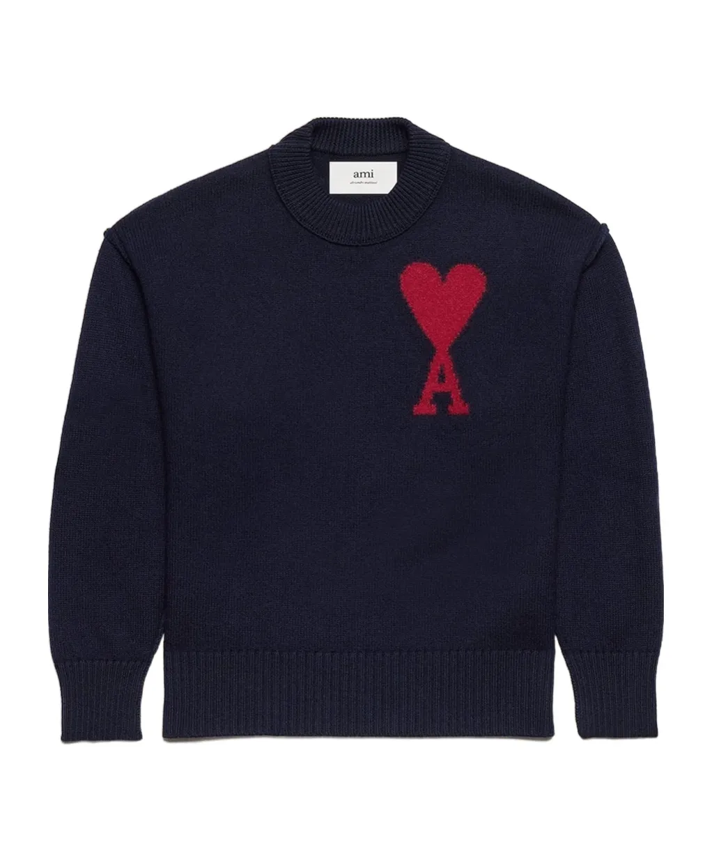 Ami De Coeur Crewneck Long-Sleeved Jumper