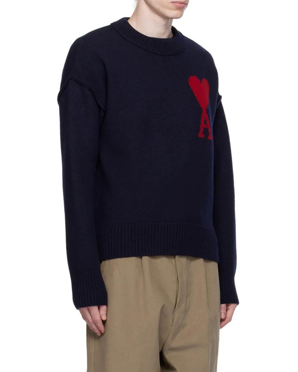 Ami De Coeur Crewneck Long-Sleeved Jumper